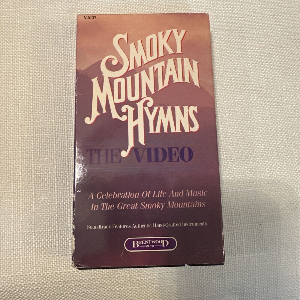 Smoky Mountain Hymns The Video VHS Christian Music Dulcimer Fiddle Dobro Banjo